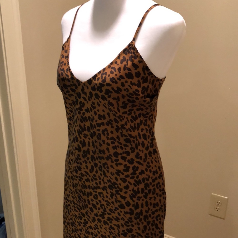 Leopard Slip Dress 🐆 NWOT